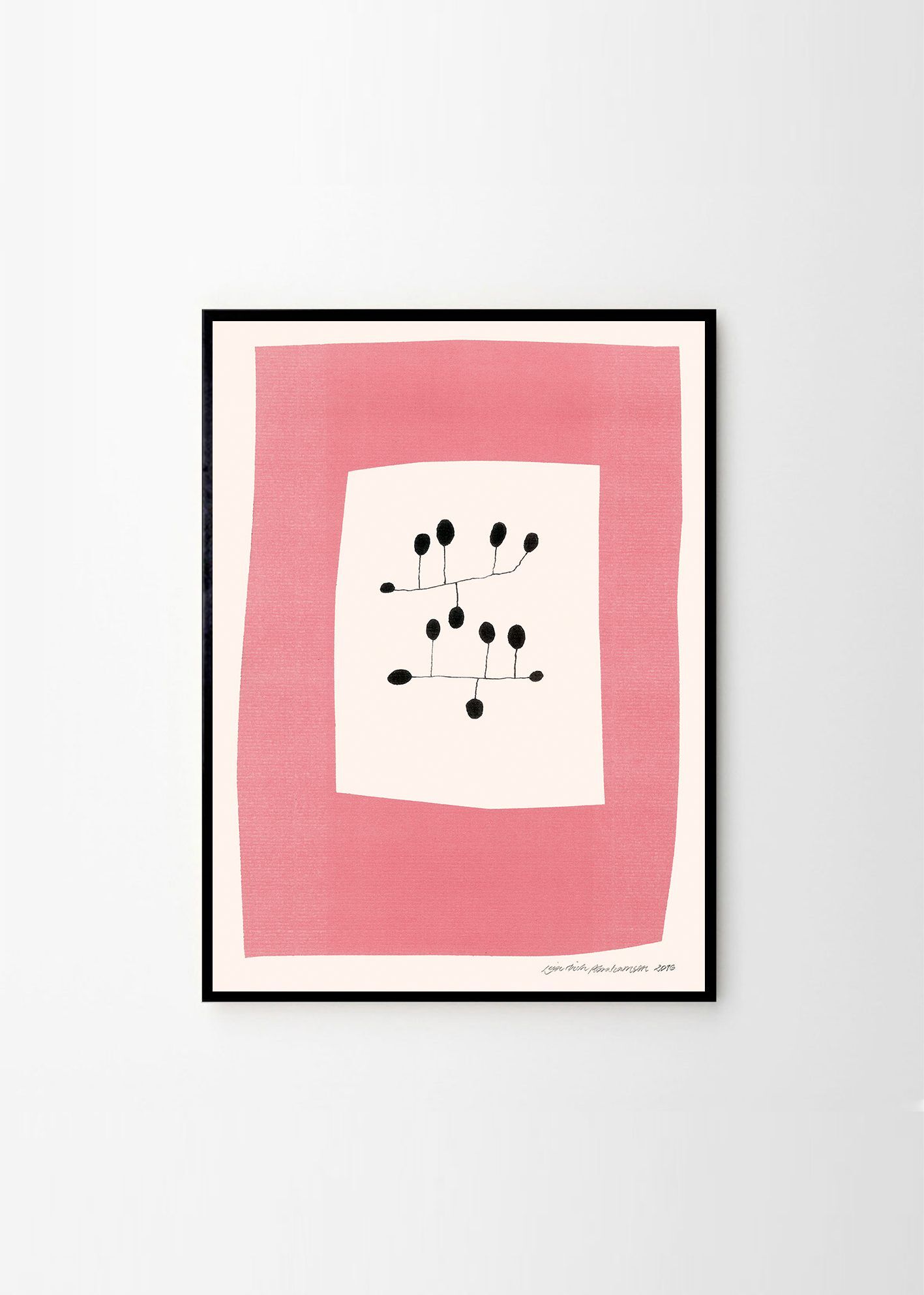Leise_Dich_Abrahamsen_Pink_Surrender_Frame_Black_Oak_Low_Res