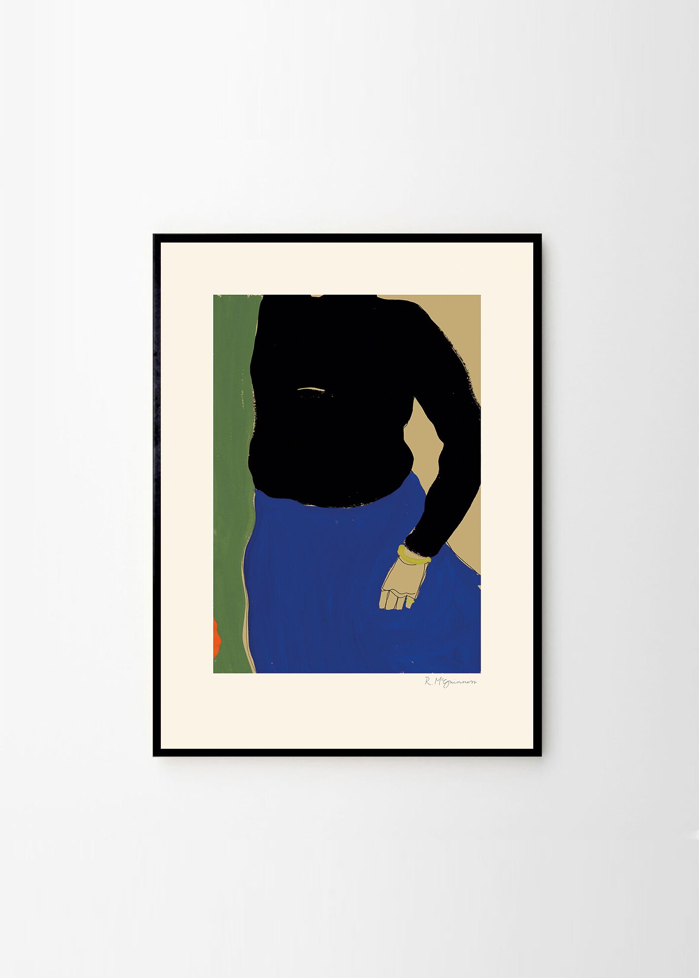 Rosie_McGuinness_Black_Top_Blue_Skirt_Frame_Black_Oak_Low_Res