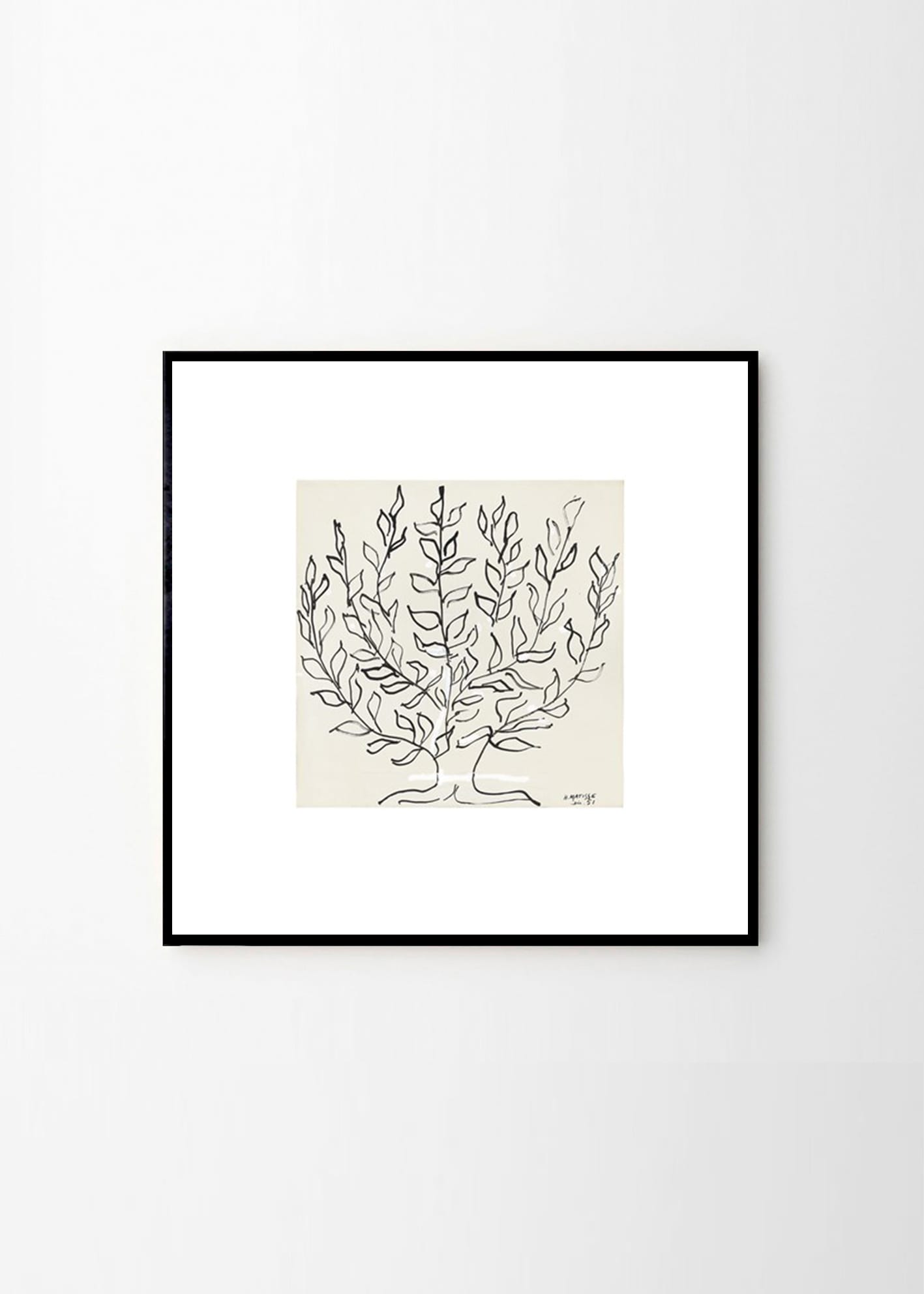 Rosenstiels_Henri_Matisse_Le_Platane_Frame_Black_Oak_Low_Res.