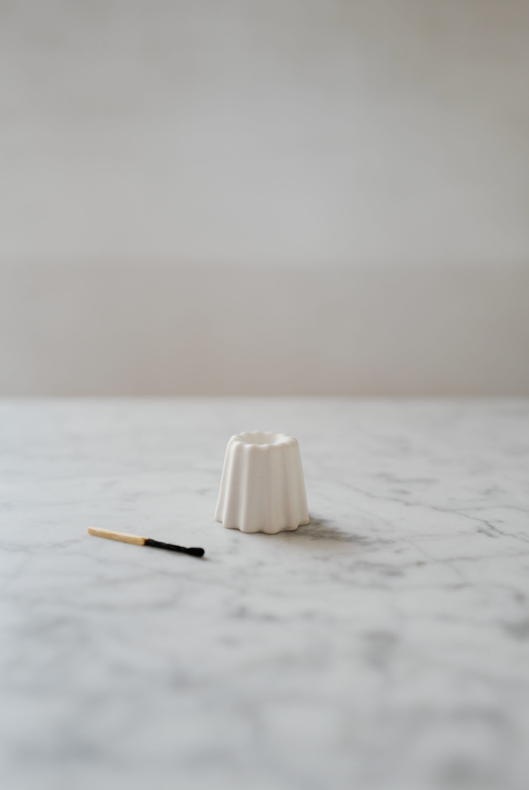 _OVO Things Porcelain Canele_mattewhite1