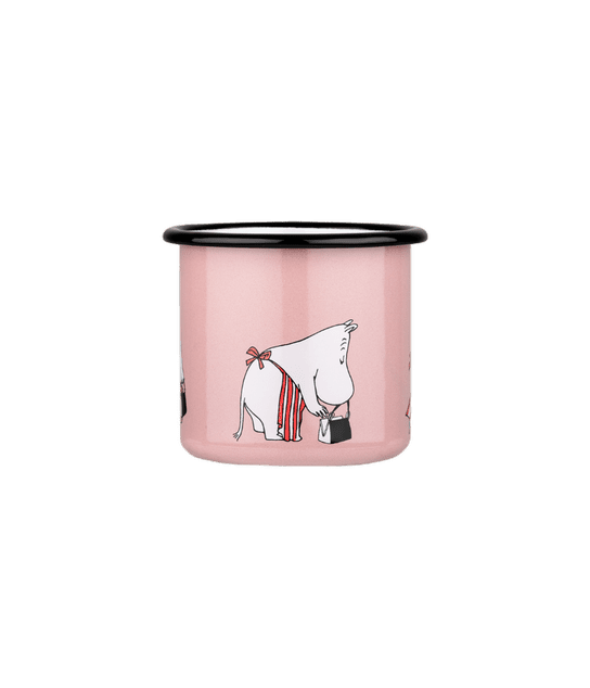 Emaliowany kubek retro Moomin Mama Muminka 300 ml