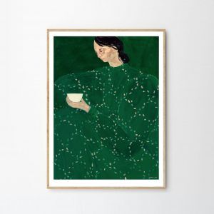 Druk artystyczny Coffee Alone At Place De Clichy / Sofia Lind
