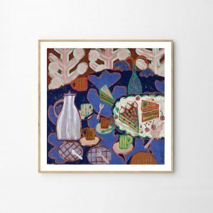 Druk artystyczny Cake / Rini Spiel
