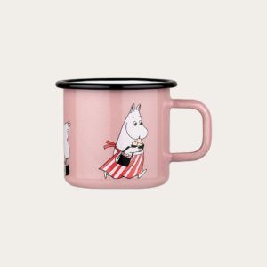 Emaliowany kubek retro Moomin Mama Muminka 300 ml